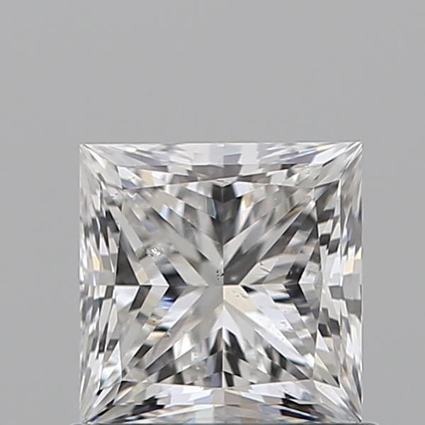 1.01ct Princess F SI2 Natural Diamond