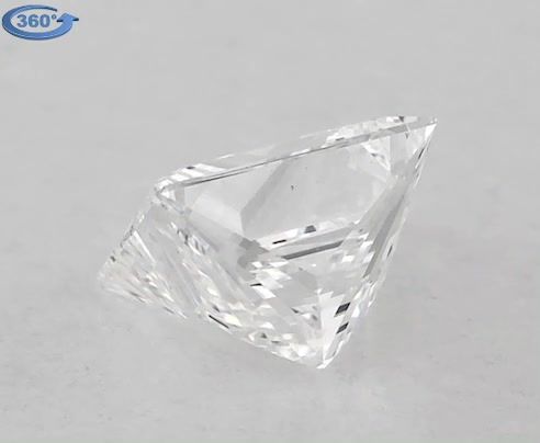 0.52ct Princess D VS2 Natural Diamond
