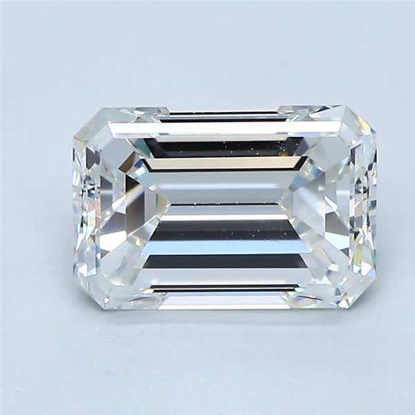 1.6ct Emerald G SI1 Natural Diamond