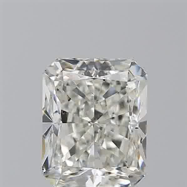 3.62ct Radiant I SI1 Natural Diamond