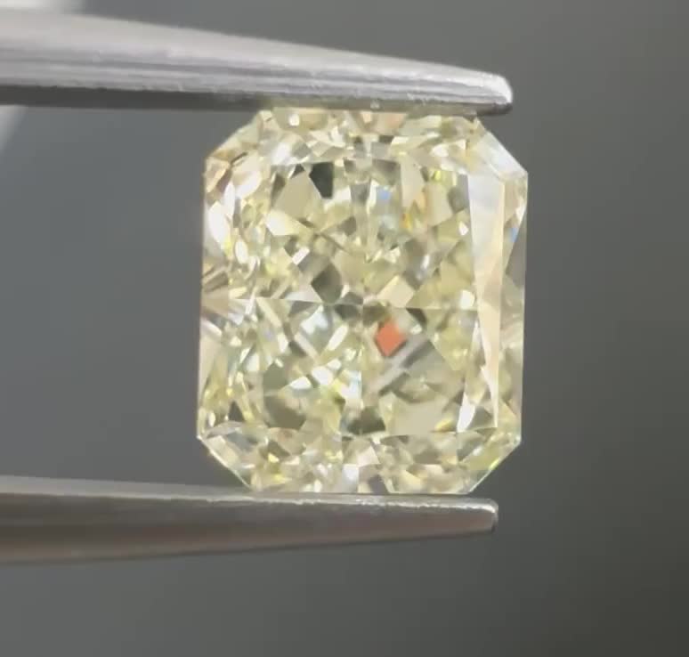 1.22ct Radiant N VS1 Natural Diamond