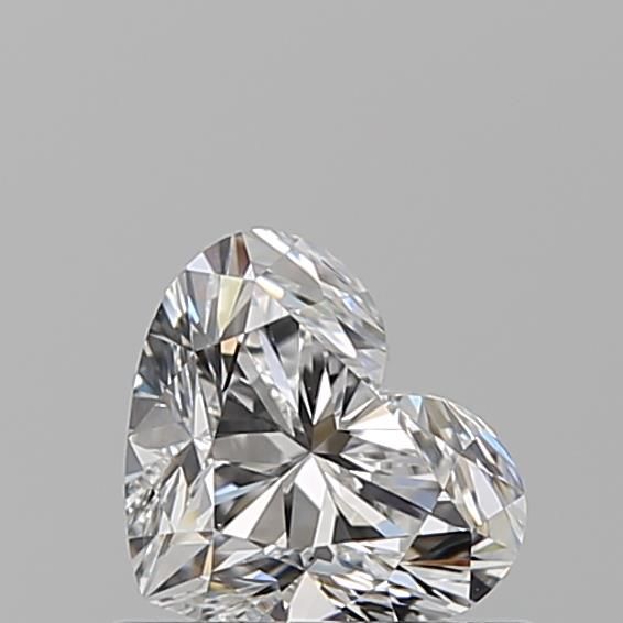0.7ct Heart E VS2 Natural Diamond