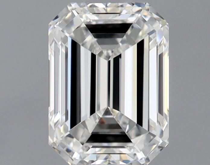 0.91ct Emerald F IF Natural Diamond