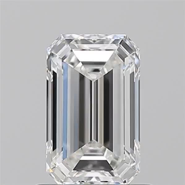 1.02ct Emerald G VVS2 Natural Diamond