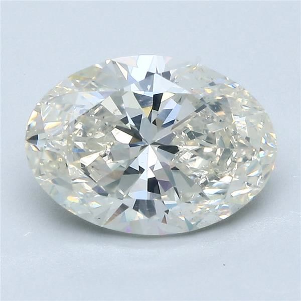 3.01ct Oval J SI2 Natural Diamond
