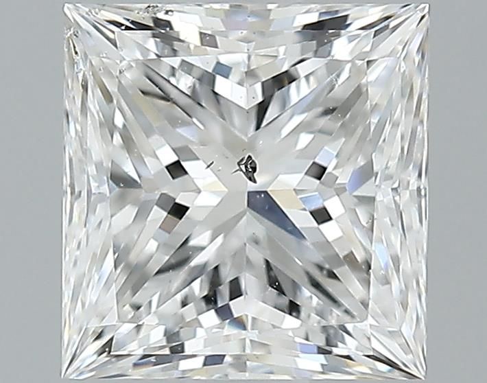1.51ct Princess F SI2 Natural Diamond