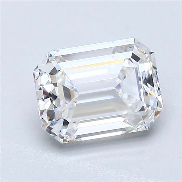 1.51ct Emerald F VVS2 Natural Diamond