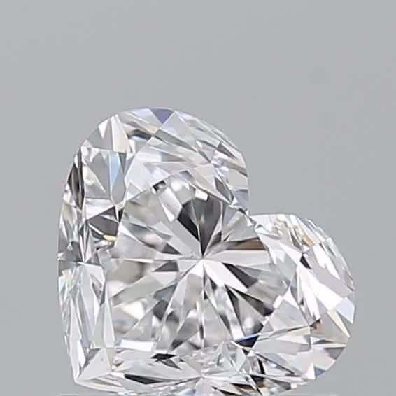 1.03ct Heart E VS2 Natural Diamond