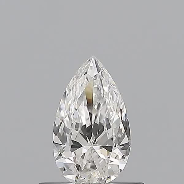 0.5ct Pear F IF Natural Diamond