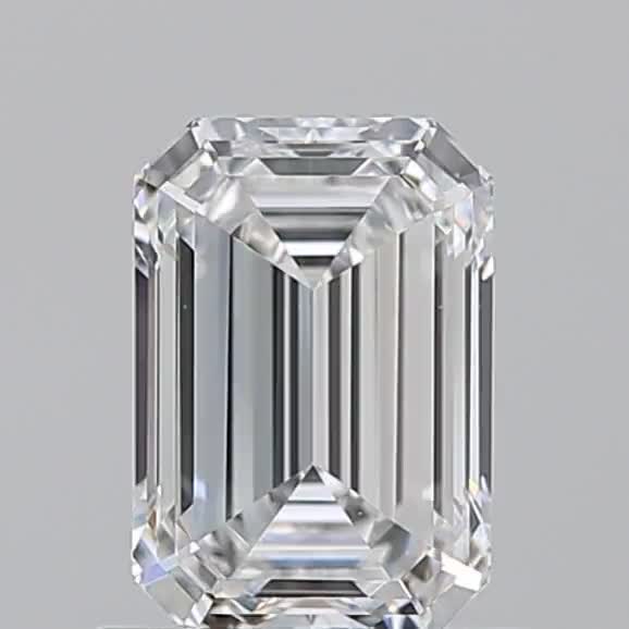 1.01ct Emerald D VS1 Natural Diamond
