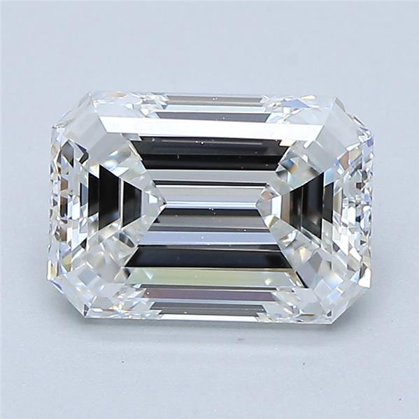 2.01ct Emerald F VS2 Natural Diamond