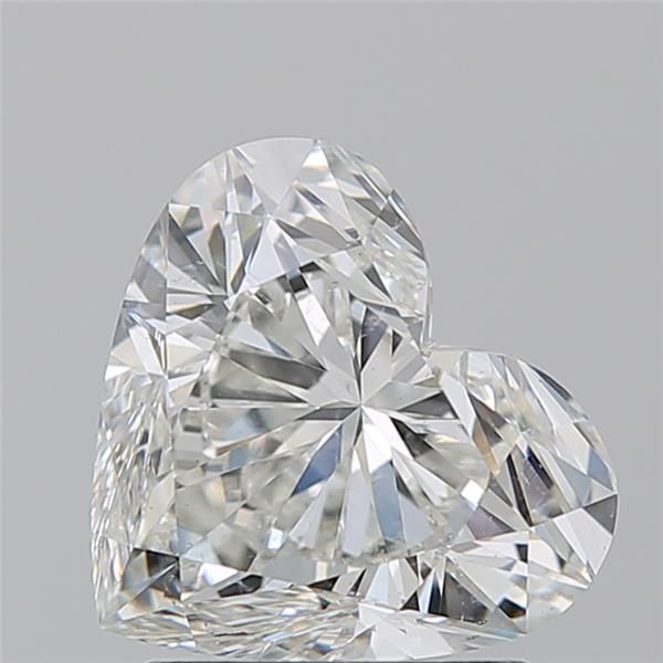 2.04ct Heart I SI1 Natural Diamond