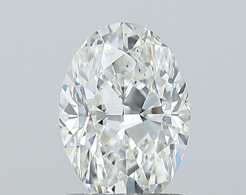 0.9ct Oval H SI1 Natural Diamond