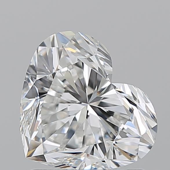 1.52ct Heart F VVS2 Natural Diamond
