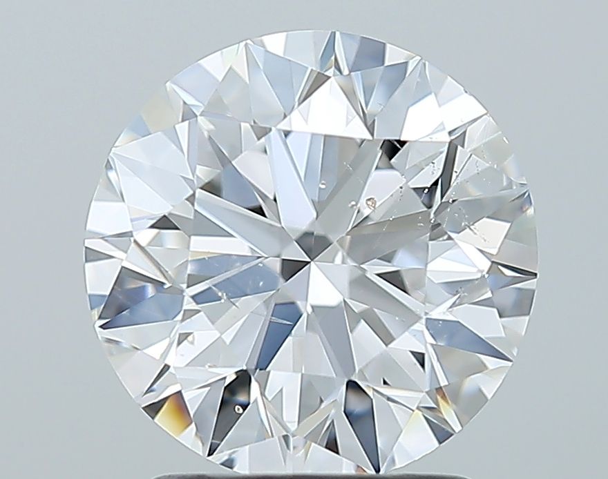 2.01ct Round D SI2 Natural Diamond