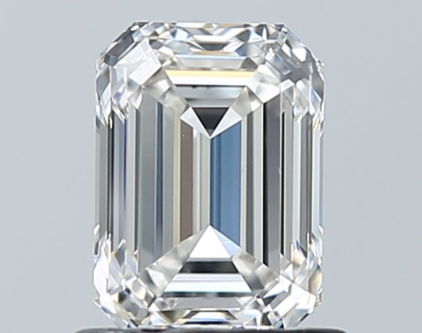 1.01ct Emerald F VS1 Natural Diamond