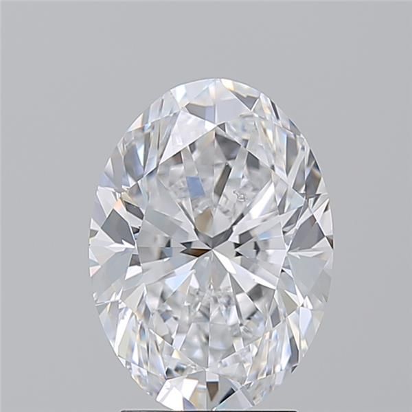 3.2ct Oval D SI1 Natural Diamond