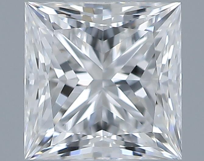 0.52ct Princess D VVS2 Natural Diamond