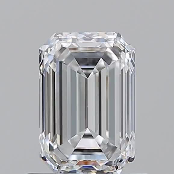 1.01ct Emerald D VVS2 Natural Diamond