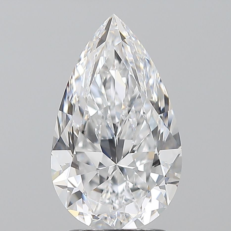 2.5ct Pear D VVS2 Natural Diamond
