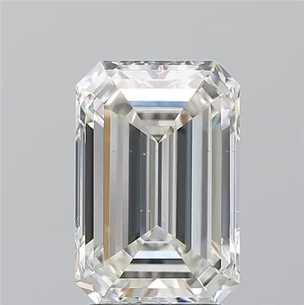 3.03ct Emerald I SI1 Natural Diamond