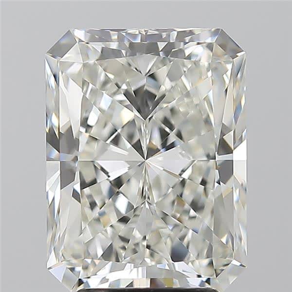 4.01ct Radiant J SI1 Natural Diamond