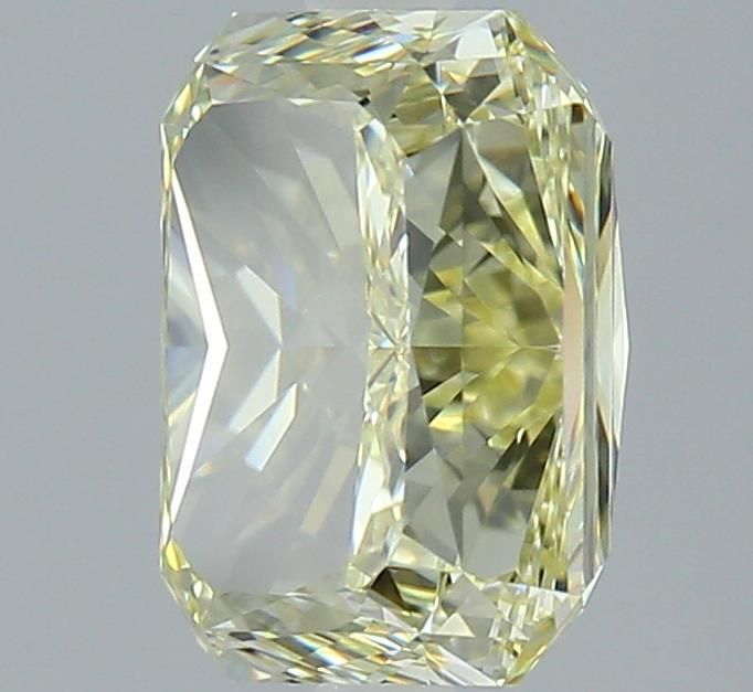 3.38ct Fancy Yellow Radiant Natural Diamond