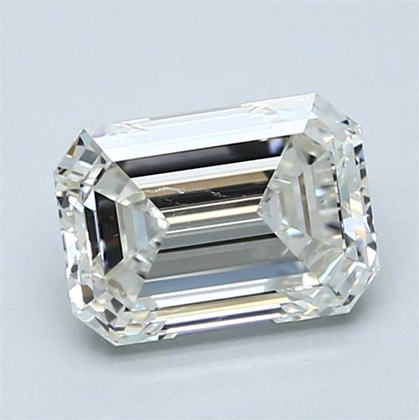 1.72ct Emerald I SI1 Natural Diamond