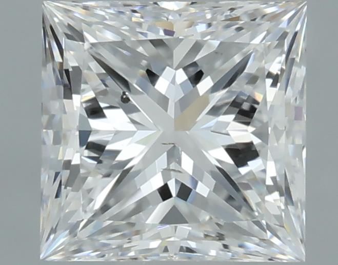 1ct Princess D SI1 Natural Diamond