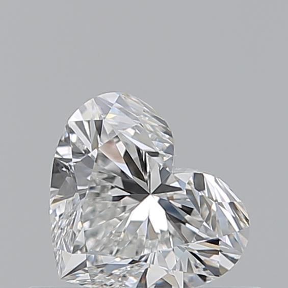 0.52ct Heart F IF Natural Diamond