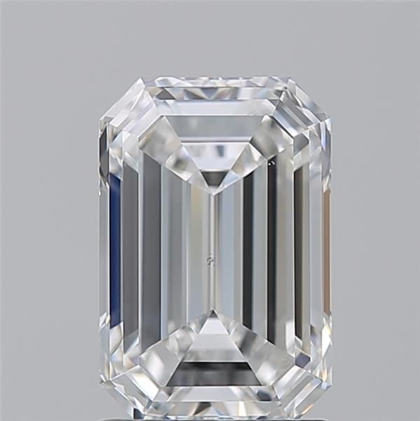 2.01ct Emerald F VS2 Natural Diamond