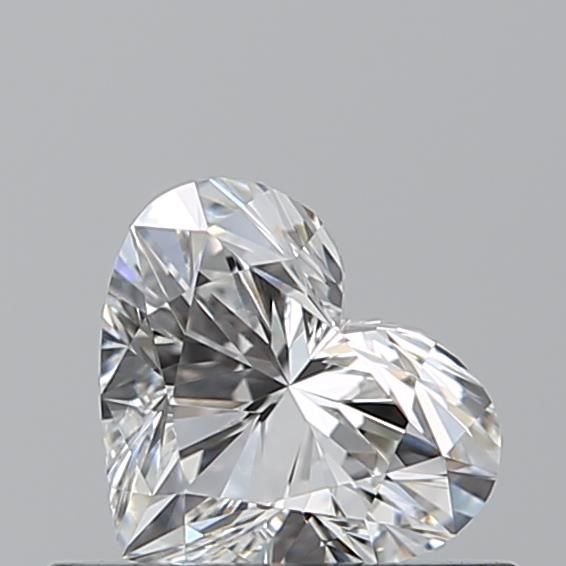 0.52ct Heart F VVS2 Natural Diamond