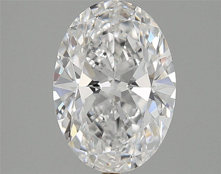 3.01ct Oval D SI2 Natural Diamond