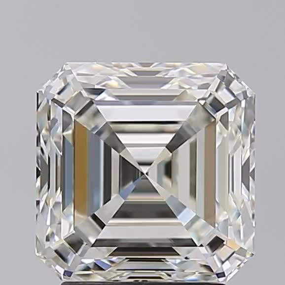 3.05ct Asscher I IF Natural Diamond