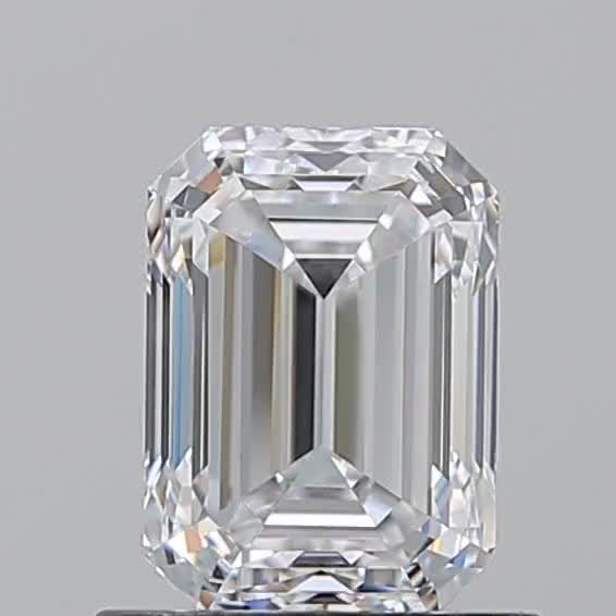1.01ct Emerald D VVS2 Natural Diamond