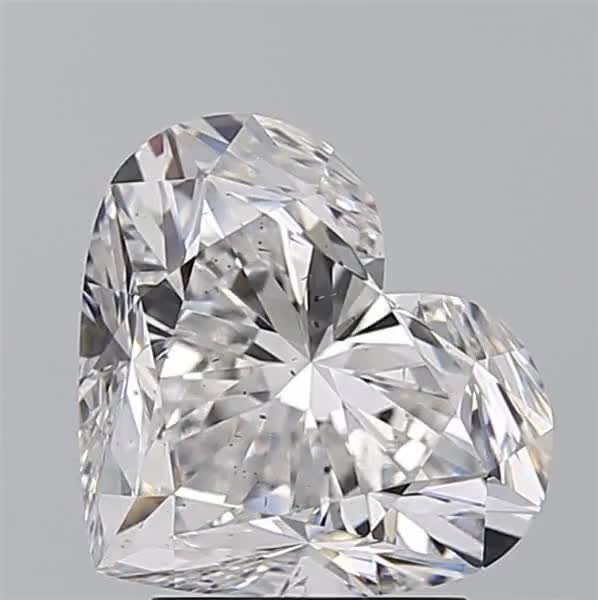 3.01ct Heart E SI1 Natural Diamond