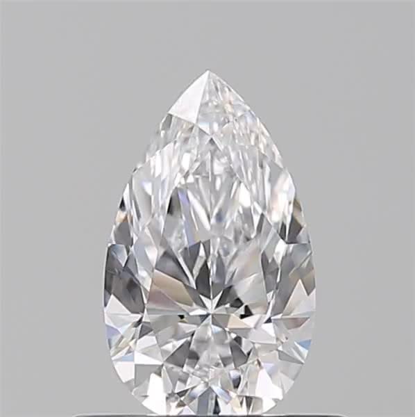 0.54ct Pear D VVS2 Natural Diamond