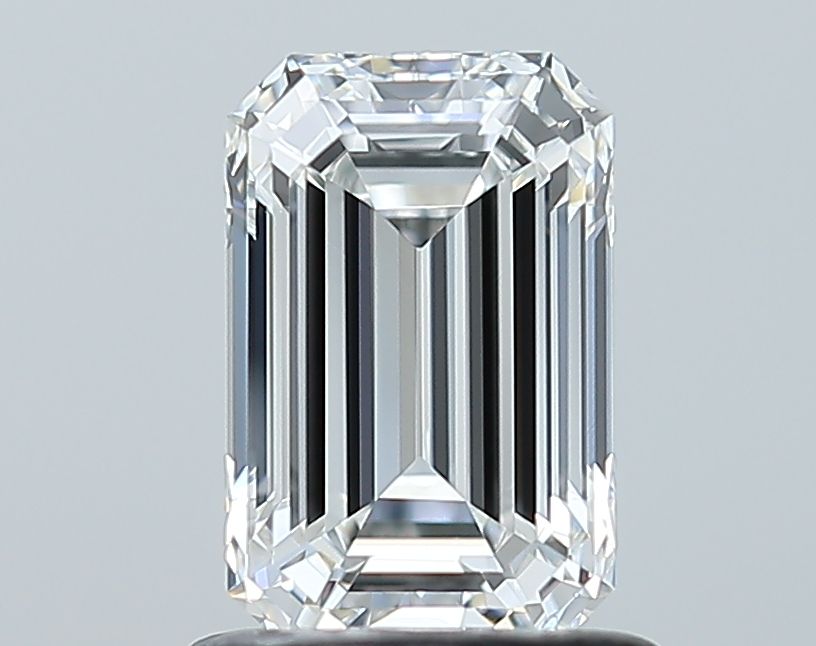 1.01ct Emerald F VVS1 Natural Diamond