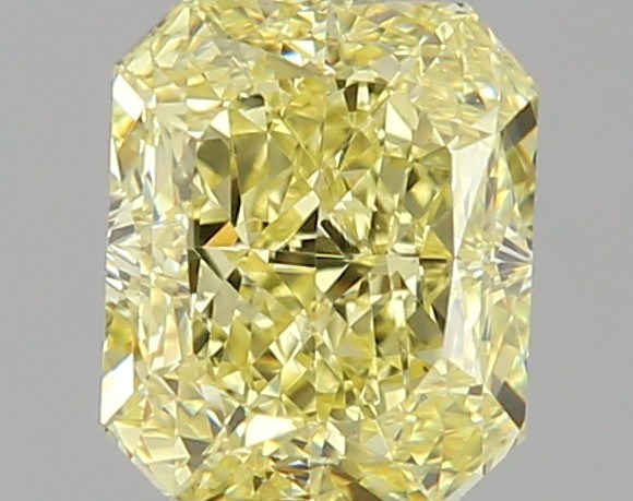 1.01ct Fancy Yellow Radiant Natural Diamond