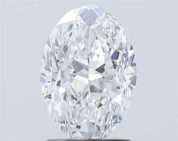 1.7ct Oval D SI1 Natural Diamond