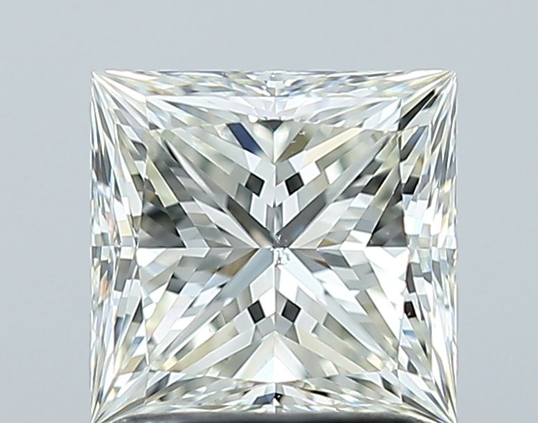 1.52ct Princess K SI1 Natural Diamond