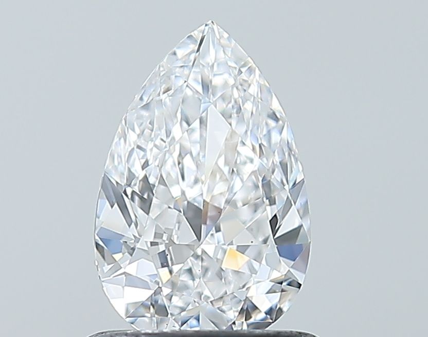 0.7ct Pear D VS2 Natural Diamond