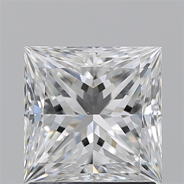 1.52ct Princess F VS2 Natural Diamond