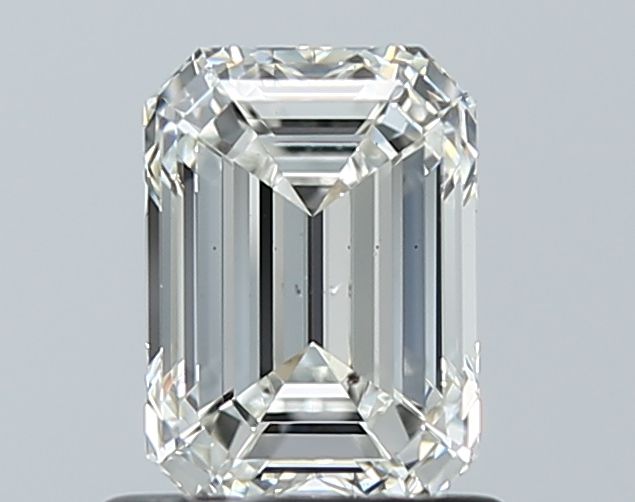 1.02ct Emerald H SI1 Natural Diamond