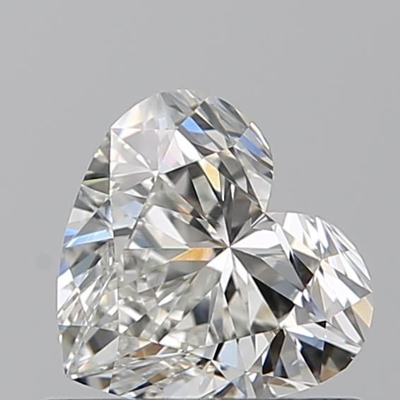 0.71ct Heart H VS2 Natural Diamond