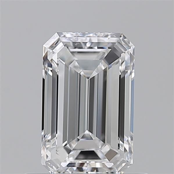 0.9ct Emerald D VS2 Natural Diamond
