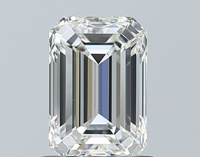 1ct Emerald G VVS1 Natural Diamond