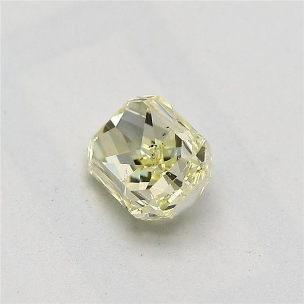 0.63ct Fancy Yellow Radiant Natural Diamond