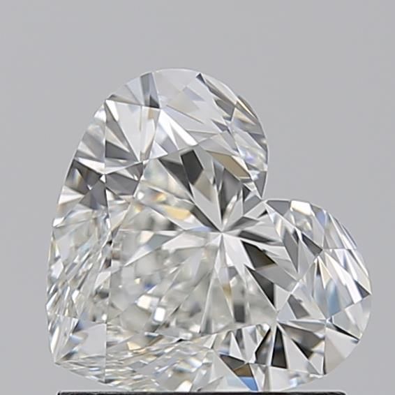 1.08ct Heart H VVS2 Natural Diamond