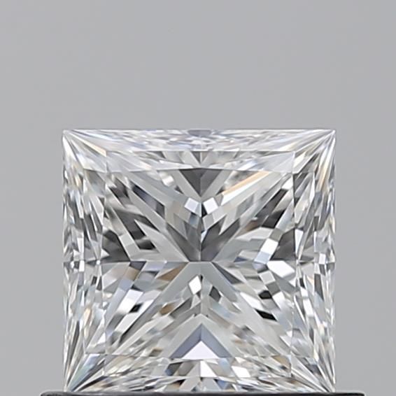 0.7ct Princess F VVS1 Natural Diamond